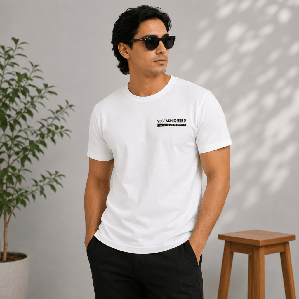 YESFASHIONSBD Regular Fit T-Shirt for Men | Style Your Identity Cotton Tee