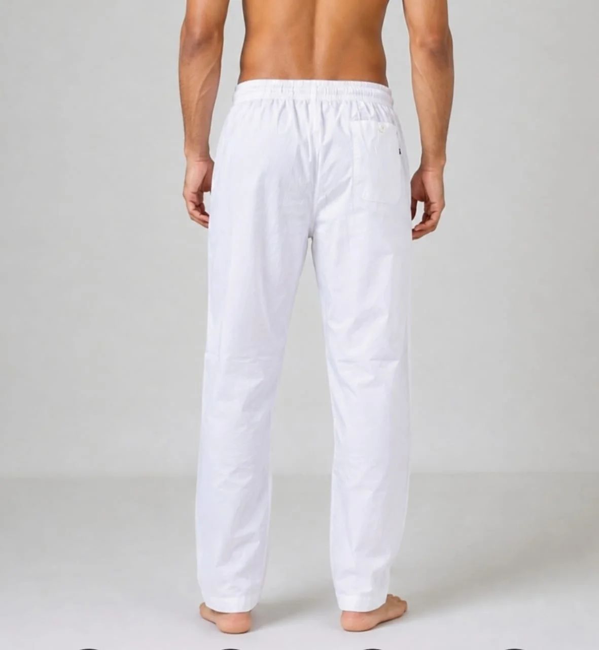Men's Semi-Narrow Pajama – Premium Steez Cotton Pants - Image 2