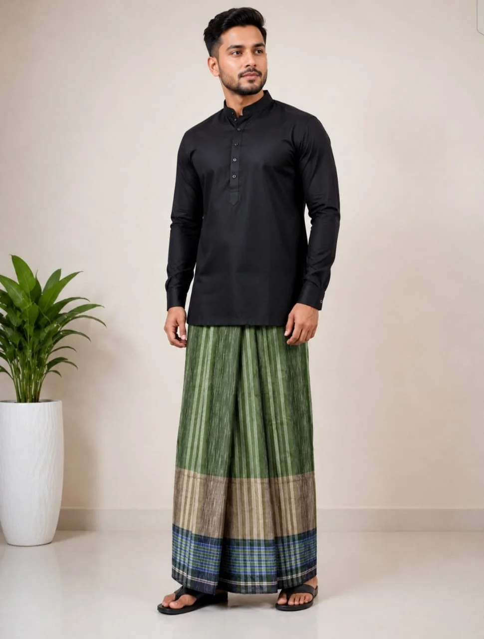 VIP Lungi for Men - YesFashions BD - Image 3